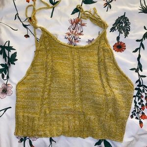 Free People Cropped Tank